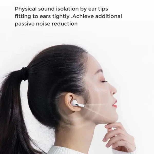 T03S PRO JOYROOM TWS Active Noise Cancelling ANC Earbuds – White Earbuds Joyroom